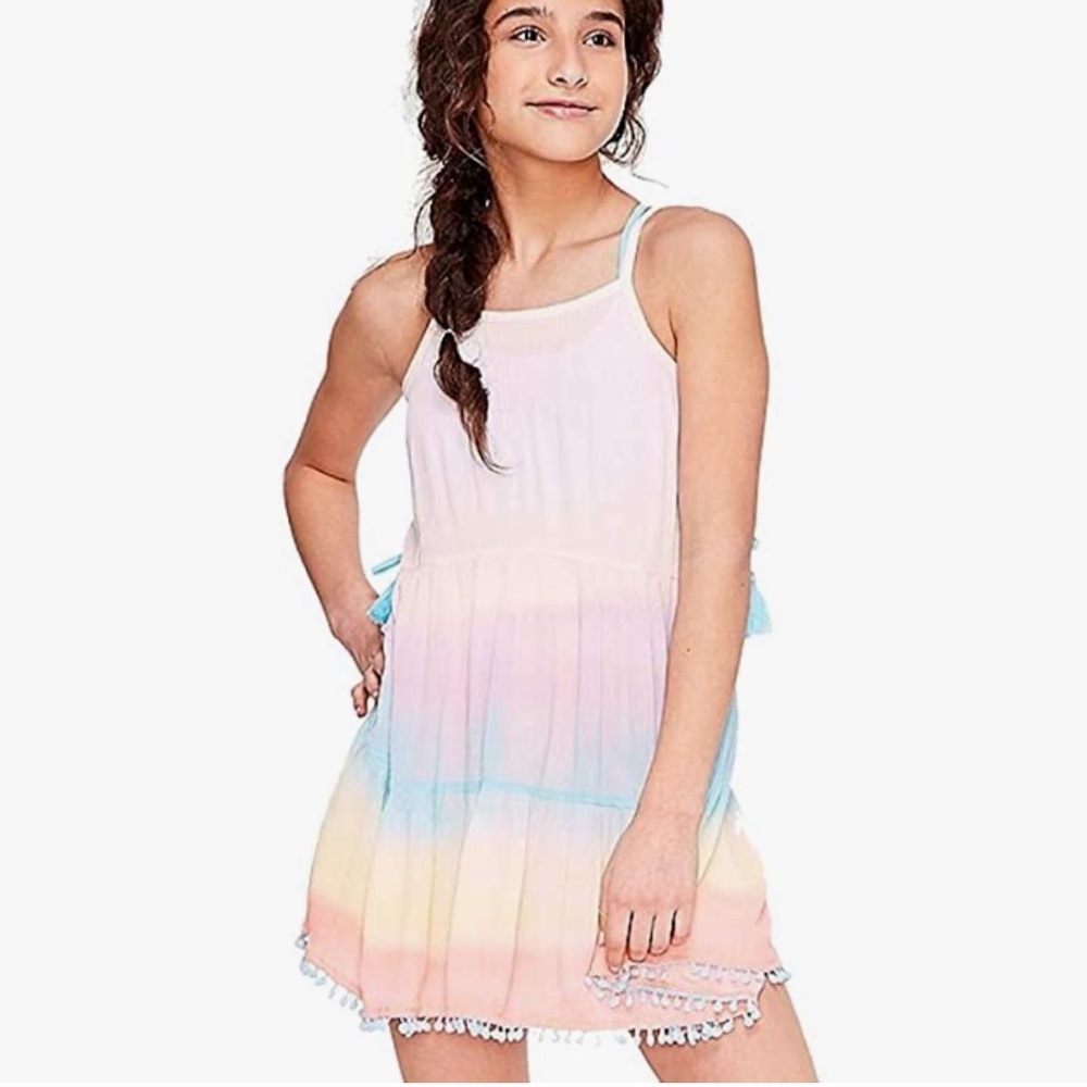 Justice Ombré Beach coverup